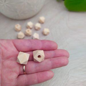 Cuentas Hexagonales 14 mm.