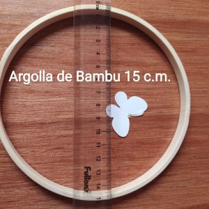 Argolla de Bambú 15 c.m.