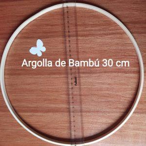 Argolla De Bambu 30 c.m.