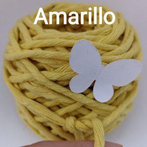 Polycotton Amarillo 3 m.m. 30 mts.