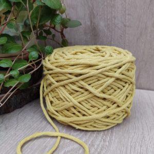 Polycotton Amarillo 3 m.m. 100 Mts
