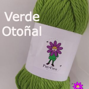 Lana Estrella Verde Otoñal