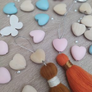 Cuenta Corazón de Madera