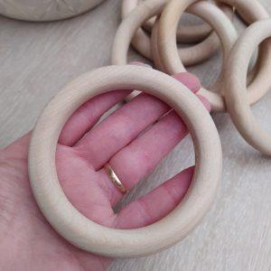 Argolla De Madera 8 c.m.