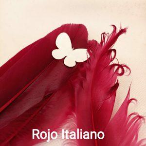 Plumas 15 – 20 cm. Rojo Italiano