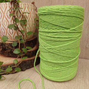 Polycotton Verde Pistacho 3 m.m. Bobina 340 Metros