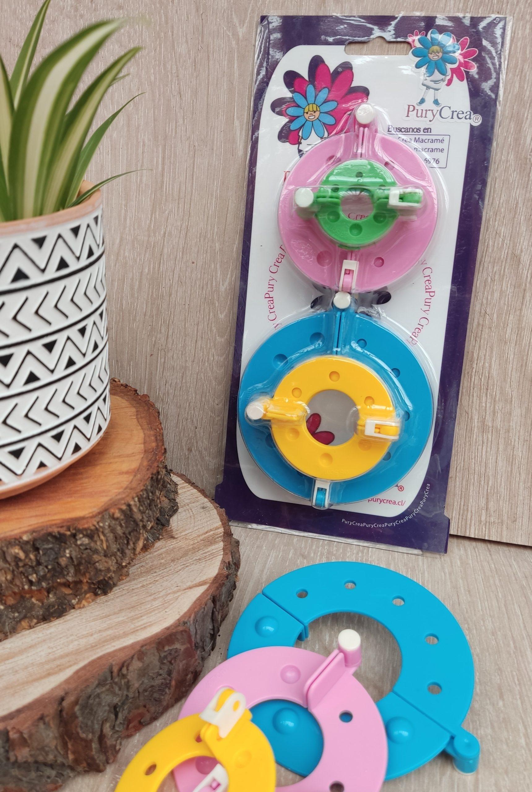 Kit Para Hacer Pompones 4 Tamaños
