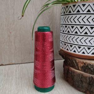 Cono Lurex Rojo