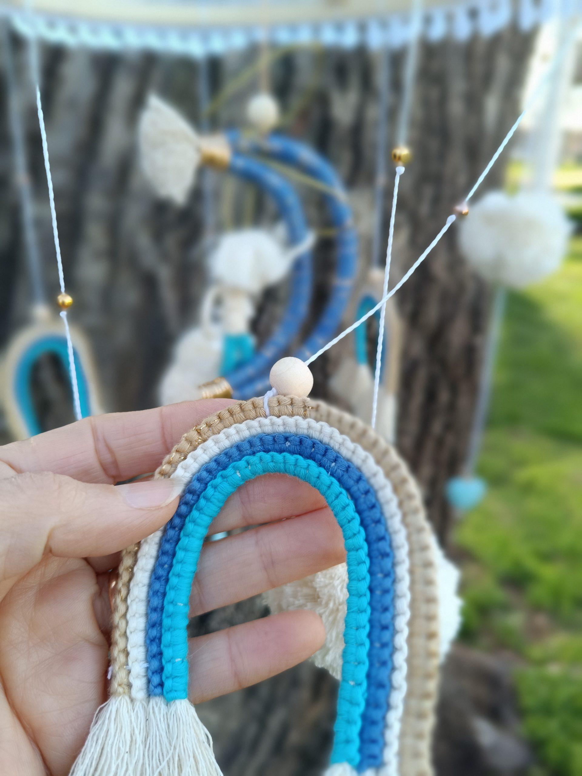 Móvil Macramé Hecho a Mano