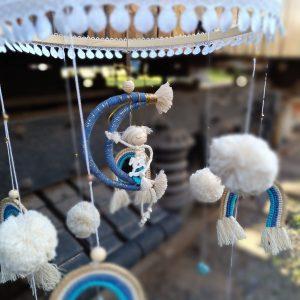 Móvil Macramé Hecho a Mano