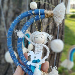 Móvil Macramé Hecho a Mano