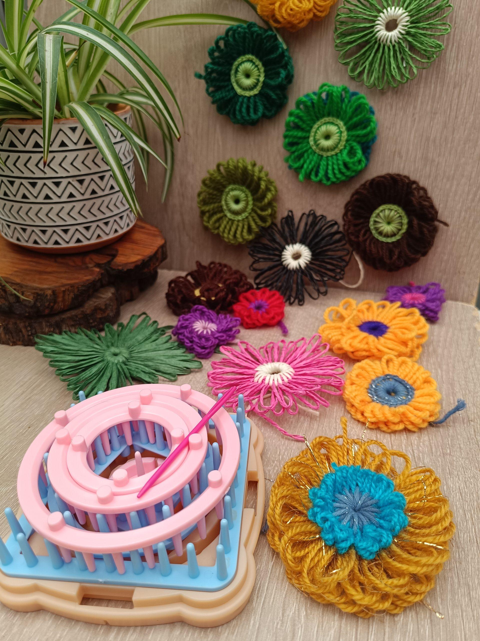 Kit Para Tejer Flores