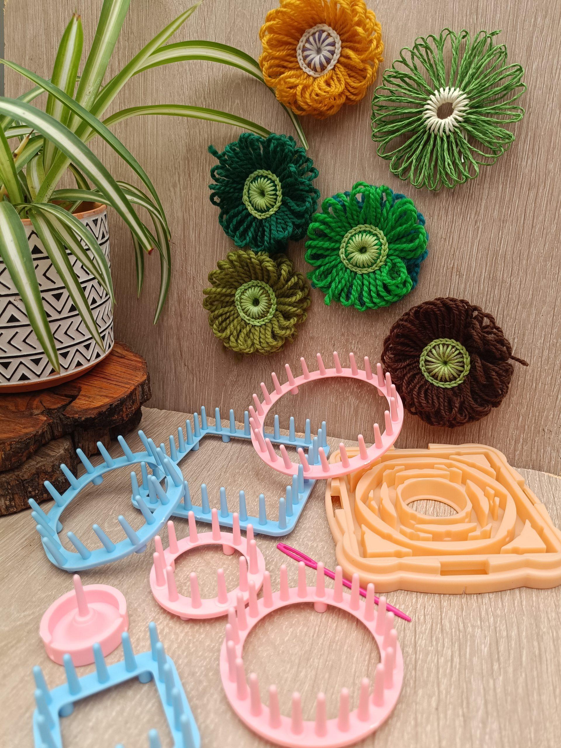Kit Para Tejer Flores